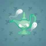 Genie Lamp #4877