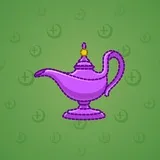 Genie Lamp #4886