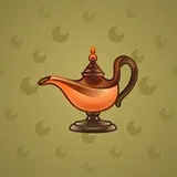 Genie Lamp #4906