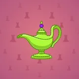 Genie Lamp #4920