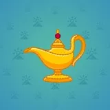Genie Lamp #4927