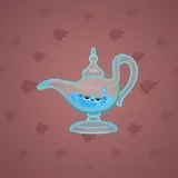 Genie Lamp #4933