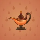 Genie Lamp #4936