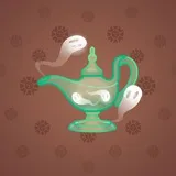 Genie Lamp #4945