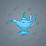 Genie Lamp #4955