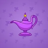 Genie Lamp #4957