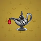 Genie Lamp #4971