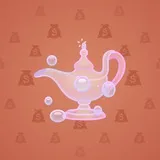 Genie Lamp #4974