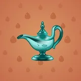 Genie Lamp #4975