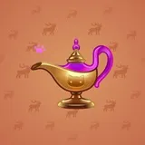 Genie Lamp #4978