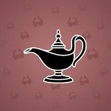 Genie Lamp #5027