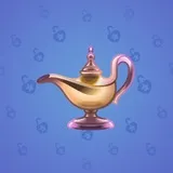 Genie Lamp #5033