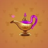 Genie Lamp #5036