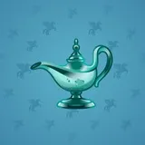 Genie Lamp #5043