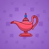 Genie Lamp #5049