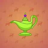Genie Lamp #5079