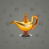 Genie Lamp #5086