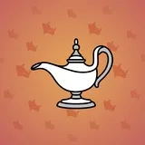 Genie Lamp #5091