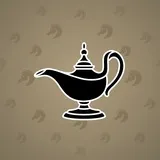 Genie Lamp #5122