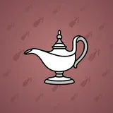 Genie Lamp #5135