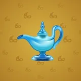 Genie Lamp #5136