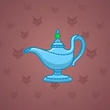 Genie Lamp #5137