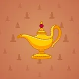Genie Lamp #5153