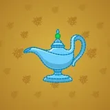 Genie Lamp #5154