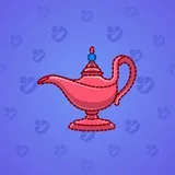 Genie Lamp #5167