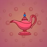 Genie Lamp #5175