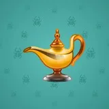 Genie Lamp #5187