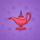 Genie Lamp #5188