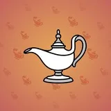 Genie Lamp #5195