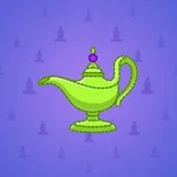 Genie Lamp #5197