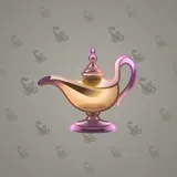 Genie Lamp #5204