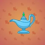 Genie Lamp #5206