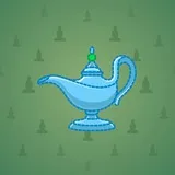 Genie Lamp #5207