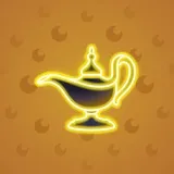 Genie Lamp #5228