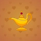 Genie Lamp #5237
