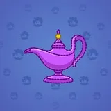 Genie Lamp #5239
