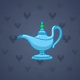 Genie Lamp #5254