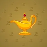 Genie Lamp #5269