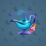 Genie Lamp #5292