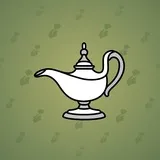 Genie Lamp #5293