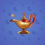 Genie Lamp #5294