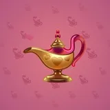 Genie Lamp #5338