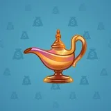 Genie Lamp #5350