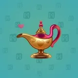 Genie Lamp #5356