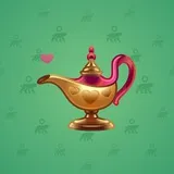 Genie Lamp #5358