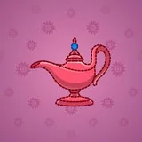 Genie Lamp #5382